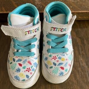 Stitch Toddler High-Top Sneakers (Size 8)